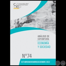 REVISTA DIGITAL ECONOMA Y SOCIEDAD N 74. ANLISIS DE COYUNTURA MENSUAL